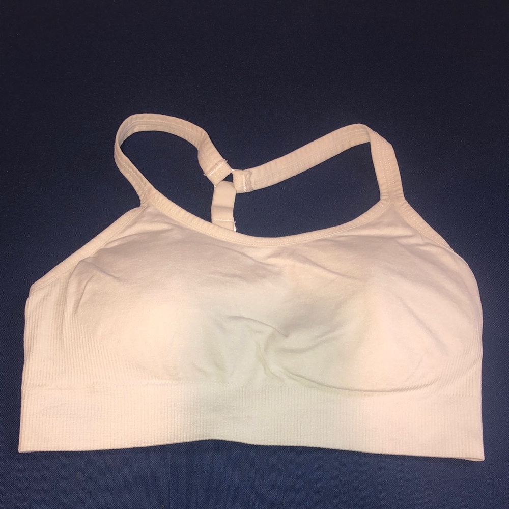 Activ8 white sports bra gently used size M